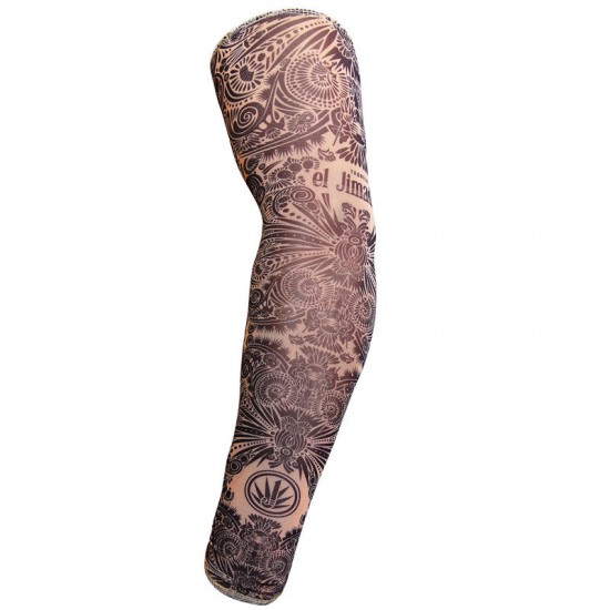 Men Women Nylon Tattoo Arm Sleeves Elastic Cool UV Sun Protection Cycling Fishing Climbing