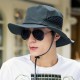 Outdoor Summer Shade Bucket Hat Men Foldable Anti-UV Hat Fishing Climbing Sun Hat