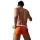 AQUX 5185 Men Boxer Shorts Swimming Trunks With A button Pocket Fast Drying Beach Sexy