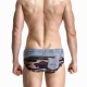 SEOBEAN S5195 Man Swimming Trunks With Pocket Design Back Pocket Low Waist Sexy Spa Swimsuit Sporty