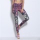 Gradient Printing Quick-Drying Sports Fitness Compression Tight Yoga Pants Nine Points Foreign Trade Yoga Clothes