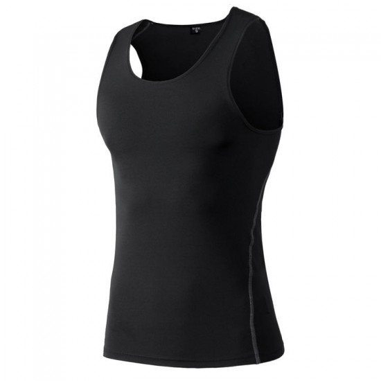 Men Tight Vest Basketball Gym Fitness Running Perspiration Quick Drying Clothing Men Tight Vest Basketball Gym Fitness Running Perspiration Quick Drying Clothing