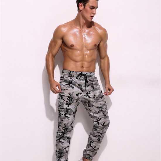 Men's Camouflage Pants Jogging Sports Fighting Fitness Hunting Outdoor Trousers