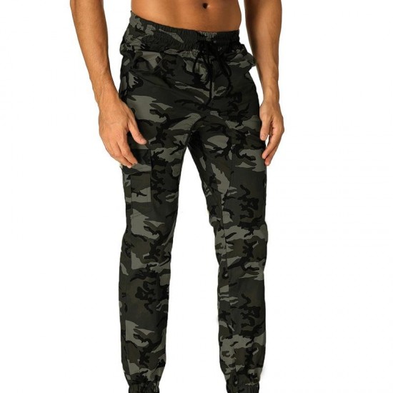 Men's Camouflage Pants Jogging Sports Fighting Fitness Hunting Outdoor Trousers