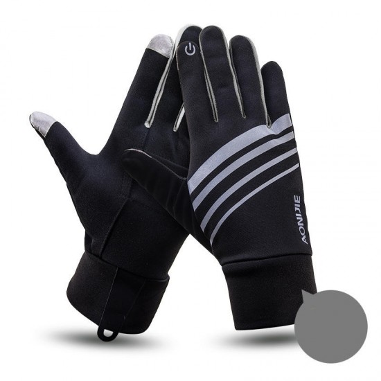 AONIJIE 1 Pair Winter Thermal Warm Full Finger Glove Skiing Cycling Gloves Skiing Gloves AONIJIE 1 Pair Winter Thermal Warm Full Finger Glove Skiing Cycling Gloves Skiing Gloves