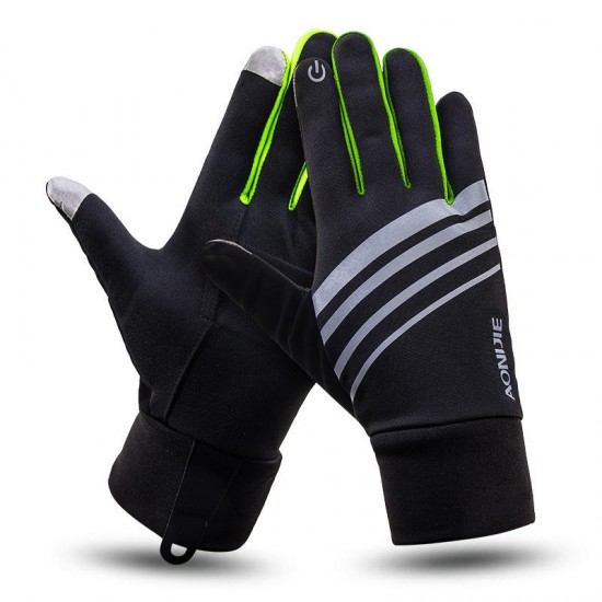 AONIJIE 1 Pair Winter Thermal Warm Full Finger Glove Skiing Cycling Gloves Skiing Gloves AONIJIE 1 Pair Winter Thermal Warm Full Finger Glove Skiing Cycling Gloves Skiing Gloves