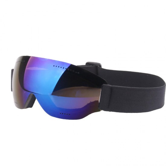 Single Layer Ski Glasses Unisex Anti-UV Anti-Fog Snow Snowboard Goggles For Outdoor Skiing