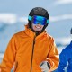 Ski Goggles Dual Lens Scratch Resistant Lens TPU Frame Anti Fog UV Protection Protective Goggles