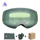 VECTOR Ski Goggles Double UV400 Anti Fog Big Mask Glasses Skiing Professional Snow Snowboard VECTOR Ski Goggles Double UV400 Anti Fog Big Mask Glasses Skiing Professional Snow Snowboard