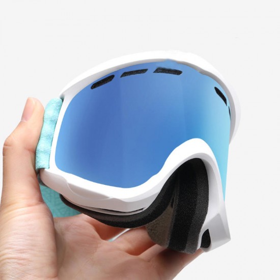 Xiaomi TS Skiing Goggles Children Anti Fog Adjustable Double Lens Snowboard Goggles Outdoor Skiing Supplies