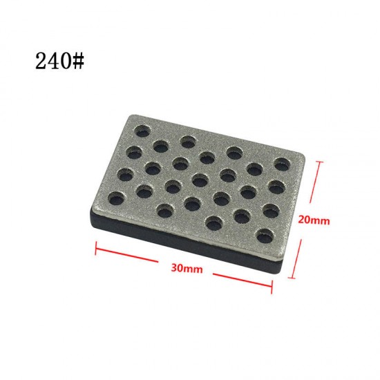 1 Set/ 4 PCS DMD Diamond Sharpening Stones For Ski Edges Skiing Sharpeners 240 360 500 1000 Grits