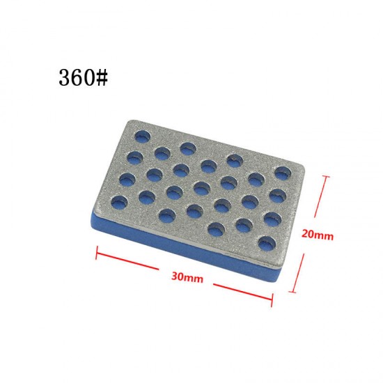 1 Set/ 4 PCS DMD Diamond Sharpening Stones For Ski Edges Skiing Sharpeners 240 360 500 1000 Grits