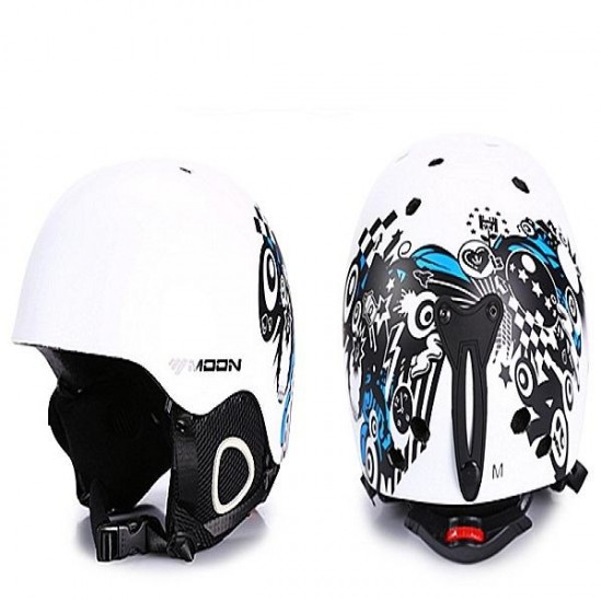 MOON Ski Helmet Safety Skiing Helmet Snowboard Sport Head Protection Bicycle Helmets MOON Ski Helmet Safety Skiing Helmet Snowboard Sport Head Protection Bicycle Helmets