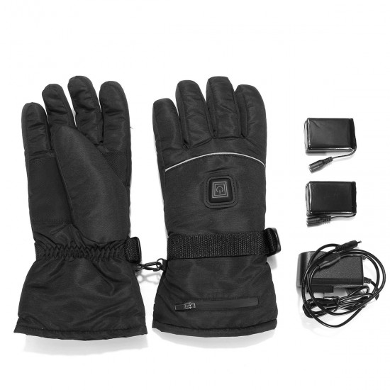 7.4V 2200MAH Smart Heated Gloves Men Women Winter Electric Heat Warm Sport Glove