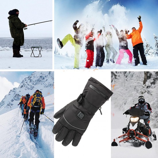 7.4V 2200MAH Smart Heated Gloves Men Women Winter Electric Heat Warm Sport Glove 7.4V 2200MAH Smart Heated Gloves Men Women Winter Electric Heat Warm Sport Glove