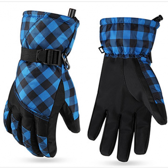 AOTU Winter Outdoor Sport Exercise Waterproof Gloves Thickening Climbing Mountain Riding Skiing Warm