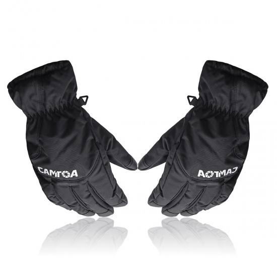 CAMTOA Winter Ski Gloves 3M Thinsulate Warm Waterproof Breathable Snow Gloves for Men and Women