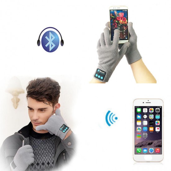 KALOAD Winter Warm Smart Touch Screen Bluetooth Wireless Hands Free Calls MP3 Play Gloves KALOAD Winter Warm Smart Touch Screen Bluetooth Wireless Hands Free Calls MP3 Play Gloves
