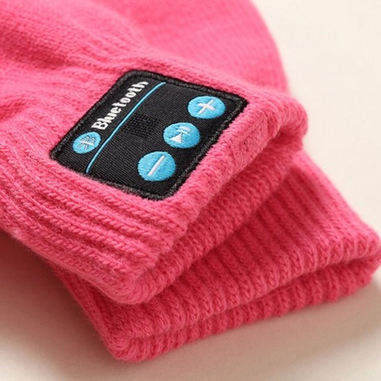 KALOAD Winter Warm Smart Touch Screen Bluetooth Wireless Hands Free Calls MP3 Play Gloves