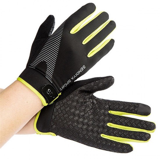 Outdoor Sports Running Gloves Touch Screen Anti-slip Climbing Thin Section Riding Elastic Gloves