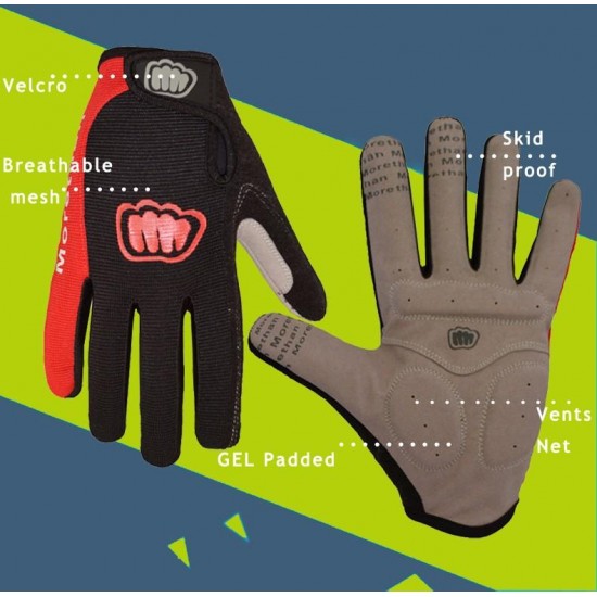 Outdoor Unisex Winter Cycling Ski Gloves Full Finger Anti Slip Warm Touch Screen Outdoor Unisex Winter Cycling Ski Gloves Full Finger Anti Slip Warm Touch Screen