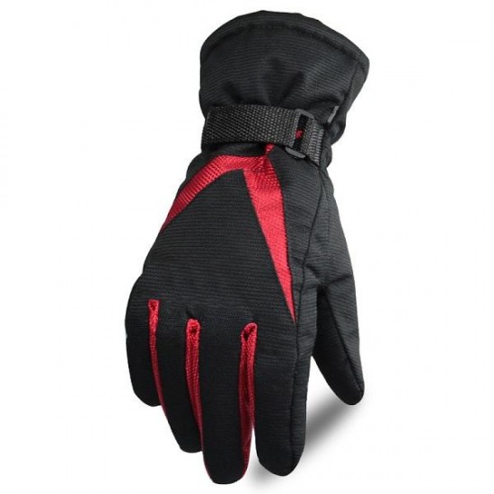 Women Thick Ski Gloves Waterproof Windproof Gloves Winter Climb Snow Sport Gloves