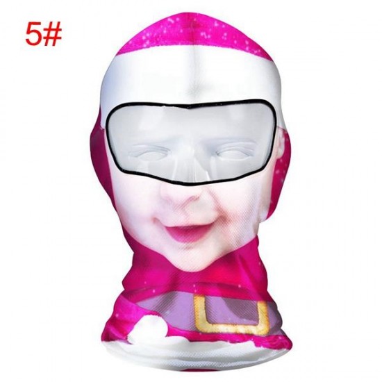 Christmas Face Mask Christmas Winter Skiing Cap Cycling CS Hat