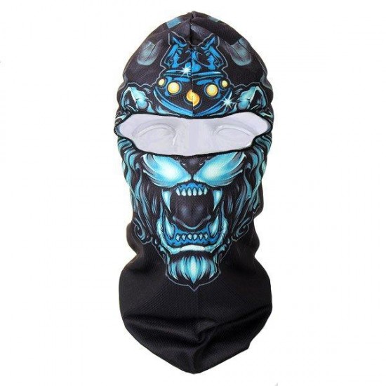 Men Women Winter Neck Face Mask Printed Skiing Hat Cycling Caps Men Women Winter Neck Face Mask Printed Skiing Hat Cycling Caps
