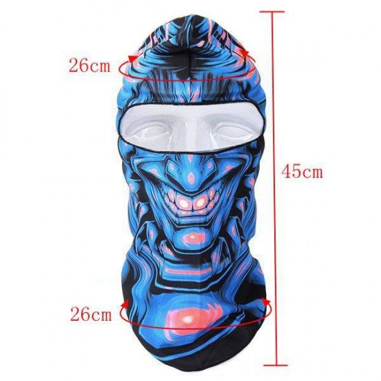 Men Women Winter Neck Face Mask Printed Skiing Hat Cycling Caps Men Women Winter Neck Face Mask Printed Skiing Hat Cycling Caps