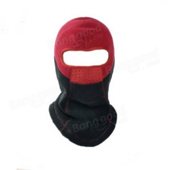 Unisex Outdoor Warm Windproof CS Fleece Cap Cheek Mask Hat Riding Skiing Hat Hood