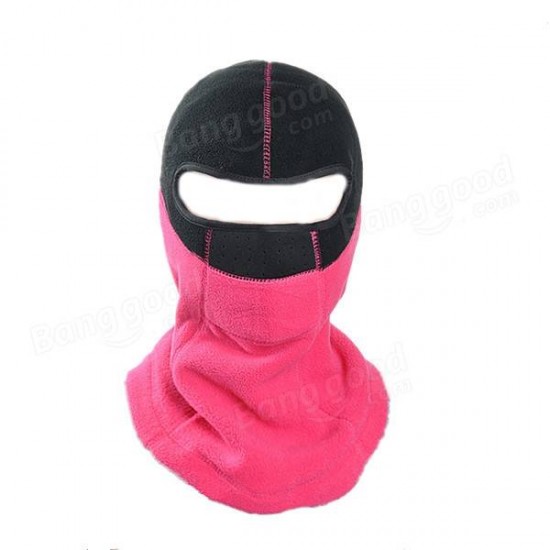 Unisex Outdoor Warm Windproof CS Fleece Cap Cheek Mask Hat Riding Skiing Hat Hood