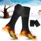 1 Pair Electric Heated Socks Feet Winter Warmer Thermal Sock For Cycling Skiing Camping