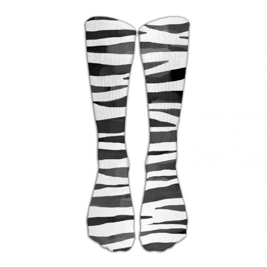 1Pair 3D Animals Print Sock Adult Thin 40cm Crew Long Socks Soft Casual Cute Cotton Socks Cosplay Tube Socks