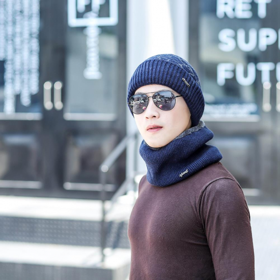 Fashion Men Camping Hat Winter Beanie Baggy Warm Wool Fleece Ski Cap Fashion Men Camping Hat Winter Beanie Baggy Warm Wool Fleece Ski Cap