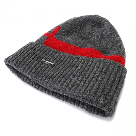 Men Camping Hat Winter Beanie Baggy Warm Wool Fleece Ski Cap