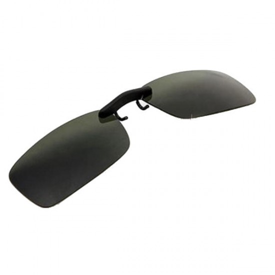 Polarized Clip On Sun Glassess Night Vision Clip Driver Glasses Lens