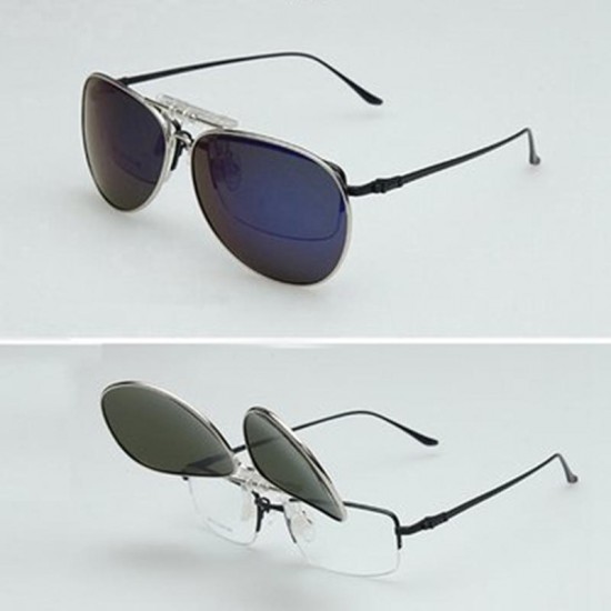 Polarized Sun Glassess Clip Sun Glassess Driving Night Vision Lens