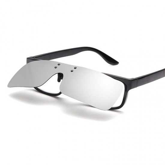 UV400 Polarized Cilp on Sun Glassess Driving Riding Night Vision Lenses For Myopia Glasses