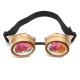 Kaleidoscope Glasses Vintage Style Windproof Outdoor Sunglasses Gold/ Siver/ Copper