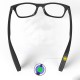 MOMON sc-8011-1 Intelligent Bluetooth Eyewear Glasses Motion Detection Remind Glasses Bluetooth Health Glasses With Pedometer Call Remind Selfie Shoot Anti Lost Multifunction Smart Glasses