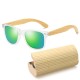 Bamboo Wood UV400 Outdoor Polarized Sunglasses Handmade Wooden Sunglasses For Men Women