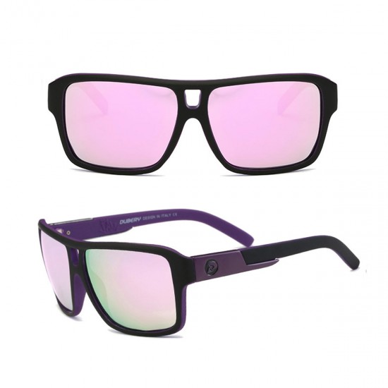 DUBERY D008 Polarized Sunglasses Square Sport Driving Helm Sun Glasses Eyewear