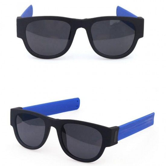 Unisex UV400 Polarized Folding Bracelet Glasses Creative Sunglasses Fashion Funny Eyewear