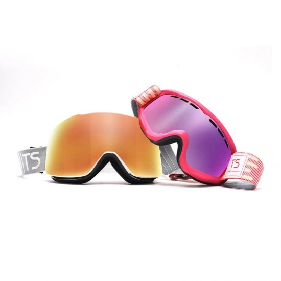 Xiaomi TS TPU005 Skiing Goggles Men Women  Anti Fog Adjustable Double Lens Snowboard Goggles Outdoor Skiing Supplies