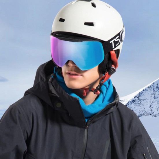 Xiaomi TS TPU005 Skiing Goggles Men Women  Anti Fog Adjustable Double Lens Snowboard Goggles Outdoor Skiing Supplies