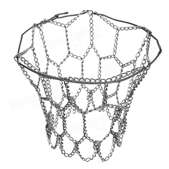 12 Loop Steel Basketball Net Sports Hoop Metal Chain fit Official Rims