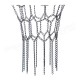 12 Loop Steel Basketball Net Sports Hoop Metal Chain fit Official Rims