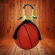 Basketball Claw Rack Football Holder Wall Mount Display Case Organizer