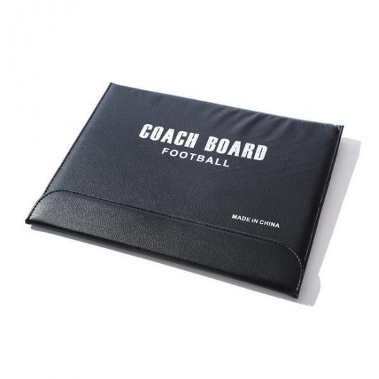 Folding Magnetic Piece Basketball Coach Board Tactical Plate Tactics Book Set With Pen Teaching Clip