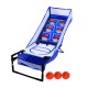 Kids Basketball Shooting Machine Electronic LED Scoring Record Home Indoor Toy Gift